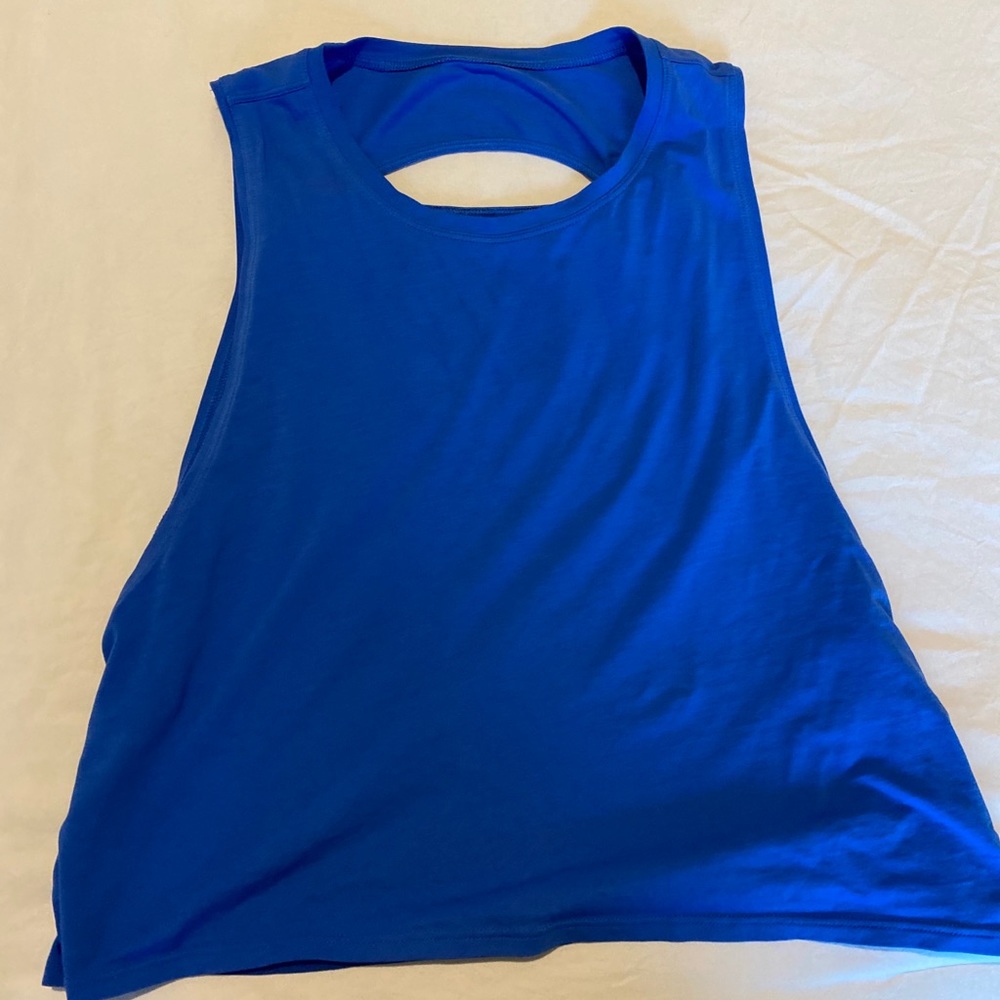Lululemon Cut Back Crop Tank